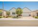Attractive single-story home with desert landscaping and two-car garage at 8968 Skye Treeline St, Las Vegas, NV 89166
