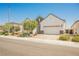 Attractive single-story home with desert landscaping and two-car garage at 8968 Skye Treeline St, Las Vegas, NV 89166