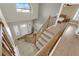 Bright foyer with stairs and landing, leading to bedroom at 9021 Feather River Ct, Las Vegas, NV 89117