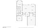 Detailed floor plan showcasing the layout, including bedrooms, bathrooms, living areas, and garage at 10557 Shoalhaven Dr, Las Vegas, NV 89134