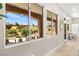 Living room windows with golf course and home views at 10557 Shoalhaven Dr, Las Vegas, NV 89134