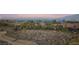 A Las Vegas home showcasing stunning city skyline views and desert landscaping at 2167 Shadow Canyon Dr, Henderson, NV 89044