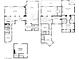 Detailed floor plan showcasing layout of rooms on the first and second floors, including a casita at 2215 Alcova Ridge Dr, Las Vegas, NV 89135