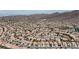 Community aerial view showing desert landscaping, tile roofs, and neighborhood at 2256 Cordaville Dr, Henderson, NV 89044