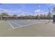 Well-maintained outdoor tennis courts in a gated community at 2256 Cordaville Dr, Henderson, NV 89044