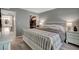 Bedroom showcases ensuite bath and walk-in closet at 2300 E Silverado Ranch Blvd # 1123, Las Vegas, NV 89183
