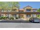 Exterior view of the building featuring covered parking and reserved parking spaces at 2300 E Silverado Ranch Blvd # 1123, Las Vegas, NV 89183