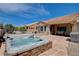 Relax in the hot tub in your private backyard at 2305 Hot Oak Ridge St, Las Vegas, NV 89134