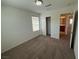 Bedroom featuring carpet, closet, and window with ample light, ideal for relaxation and rest at 2321 Teatro Ave, Henderson, NV 89044