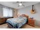 Cozy bedroom featuring a large bed and stylish decor at 2832 Geist Cir, Las Vegas, NV 89115
