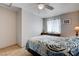 Calm bedroom featuring a large bed and a window with natural light at 2832 Geist Cir, Las Vegas, NV 89115