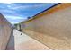 Wide side yard offers outdoor space and easy access to the backyard at 2832 Geist Cir, Las Vegas, NV 89115