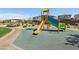 Community park offers a colorful playground and covered picnic area at 2877 Sweeping Palm Rd, North Las Vegas, NV 89086