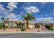 Charming single-story home with desert landscaping and a well-manicured front yard at 4134 Riva De Tierra Ln, Las Vegas, NV 89135