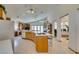 Bright open kitchen leading to the living area through large openings at 4765 N Grand Canyon Dr, Las Vegas, NV 89129