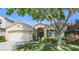 Charming single-story home featuring desert landscaping and a welcoming front entrance at 5844 Gushing Spring Ave, Las Vegas, NV 89131