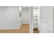 Hallway with tile flooring and closet storage at 6733 W Charleston Blvd # 3, Las Vegas, NV 89146