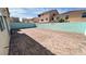 The backyard features a brick-paved patio and block wall at 6778 Goose Watch Ct, Las Vegas, NV 89139