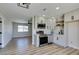 Modern kitchen with stainless steel appliances and open layout at 709 Rossmoyne Ave, North Las Vegas, NV 89030
