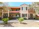 Inviting multi-story condo featuring a private balcony with outdoor seating space at 7704 Himalayas Ave # 204, Las Vegas, NV 89128