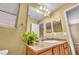 Well-lit bathroom with tile flooring, granite counter and decorative accents at 8216 W Hammer Ln, Las Vegas, NV 89149