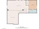 Second floor plan highlighting a loft area, additional bedroom, bathroom, and open-to-below space at 916 Bob Barney Ave, North Las Vegas, NV 89086