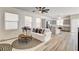 Cozy living room with modern furnishings and plenty of natural light at 9526 Summer Furnace St, Las Vegas, NV 89178