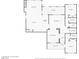 Detailed floor plan showcases the layout of the home's living spaces and bedroom locations at 10281 Wolves Den Ln, Las Vegas, NV 89178