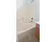 Bathroom with bathtub and shower head ready for someone to move in at 10282 Keystone Pastures St, Las Vegas, NV 89183