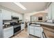 A bright kitchen with stainless steel appliances and lots of counter space at 10550 W Alexander Rd # 2179, Las Vegas, NV 89129