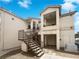 Inviting condo featuring a staircase leading to the upper levels, in a well-maintained community at 1405 S Nellis Blvd # 2087, Las Vegas, NV 89104