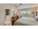 Bright bedroom with a view to ensuite and ample natural light, creating a serene space at 1712 Chapman Dr, Las Vegas, NV 89104