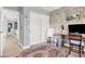 Second home office featuring desk, closet and natural light: perfect for working from home at 1861 Windward Ct, Henderson, NV 89012