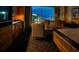 Cozy suite featuring comfortable seating, a kitchenette, and a mesmerizing view of the Las Vegas Strip at 2000 Fashion Show Dr # 5509, Las Vegas, NV 89109