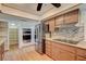 Updated kitchen featuring stainless steel appliances and granite countertops at 2017 Plaza De Cielo, Las Vegas, NV 89102