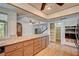Charming kitchen with granite countertops, stainless appliances, and wood floors at 2017 Plaza De Cielo, Las Vegas, NV 89102
