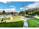 Community pool and tennis courts with meticulously maintained lawns and landscaping at 2017 Plaza De Cielo, Las Vegas, NV 89102