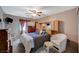 Cozy bedroom with carpet and built-in shelving at 2712 Peekskill Ave, Henderson, NV 89052