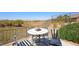 Relaxing patio area with views of the desert landscape, perfect for enjoying the outdoors at 2962 Gettysburg Ave, Henderson, NV 89052