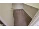 A walk-in closet with shelving provides ample storage space at 3012 Silver Canyon Ln, North Las Vegas, NV 89031