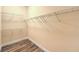 Functional walk-in closet with basic wire shelving perfect for easy organization at 35 Glade Water Dr, Henderson, NV 89052