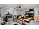 Spacious two-car garage providing ample storage space for tools, equipment, and other belongings at 351 Nativo Ave, North Las Vegas, NV 89031