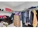Spacious walk-in closet featuring ample storage with shelving, rods, and built-in dressers, designed for organization at 351 Nativo Ave, North Las Vegas, NV 89031