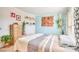 Comfortable bedroom with natural light and a stylish decor that creates a personal space at 3611 W Horn Rd, Pahrump, NV 89048