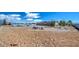 Spacious yard with potential for customization and outdoor living at 3611 W Horn Rd, Pahrump, NV 89048