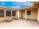 Backyard patio area featuring comfortable chairs, offering a great space for outdoor relaxation at 3905 Cherokee Ave, Las Vegas, NV 89121