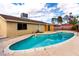 Spacious backyard with refreshing pool and mature landscaping is ready for outdoor enjoyment at 3905 Cherokee Ave, Las Vegas, NV 89121