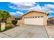 Lovely single-story home showing a large two-car garage and an inviting front yard at 3905 Cherokee Ave, Las Vegas, NV 89121