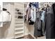 Well-organized walk-in closet with shelving and hanging space for clothing and accessories at 3905 Cherokee Ave, Las Vegas, NV 89121