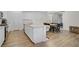 Kitchen with island, stainless steel appliances and eat in bar at 4436 Mural Glen Ct, North Las Vegas, NV 89084